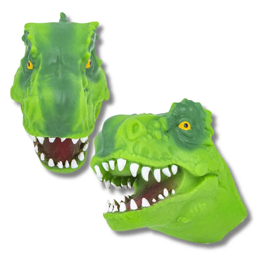 T-Rex Rubber Hand Puppet Toy For Kids — wholesale Toys & Games by the case