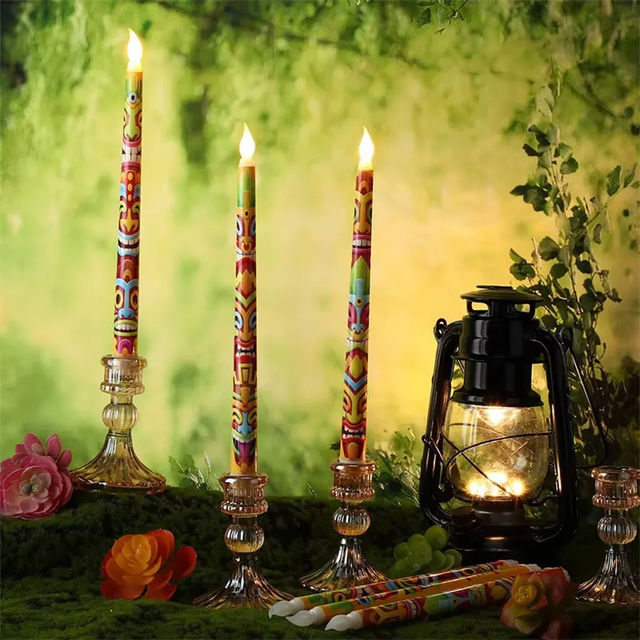 Halloween Themed Flameless LED Candles - Assorted — wholesale Seasonal & Holiday by the case