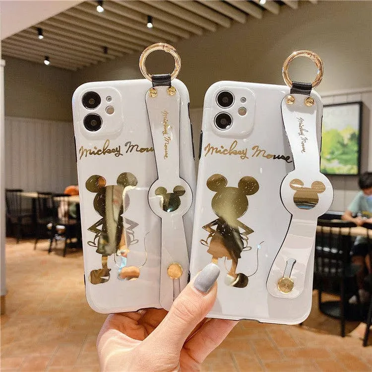 Cute Cartoon Sparkle Phone Case with Wrist Strap — wholesale Tech & Gadgets by the case