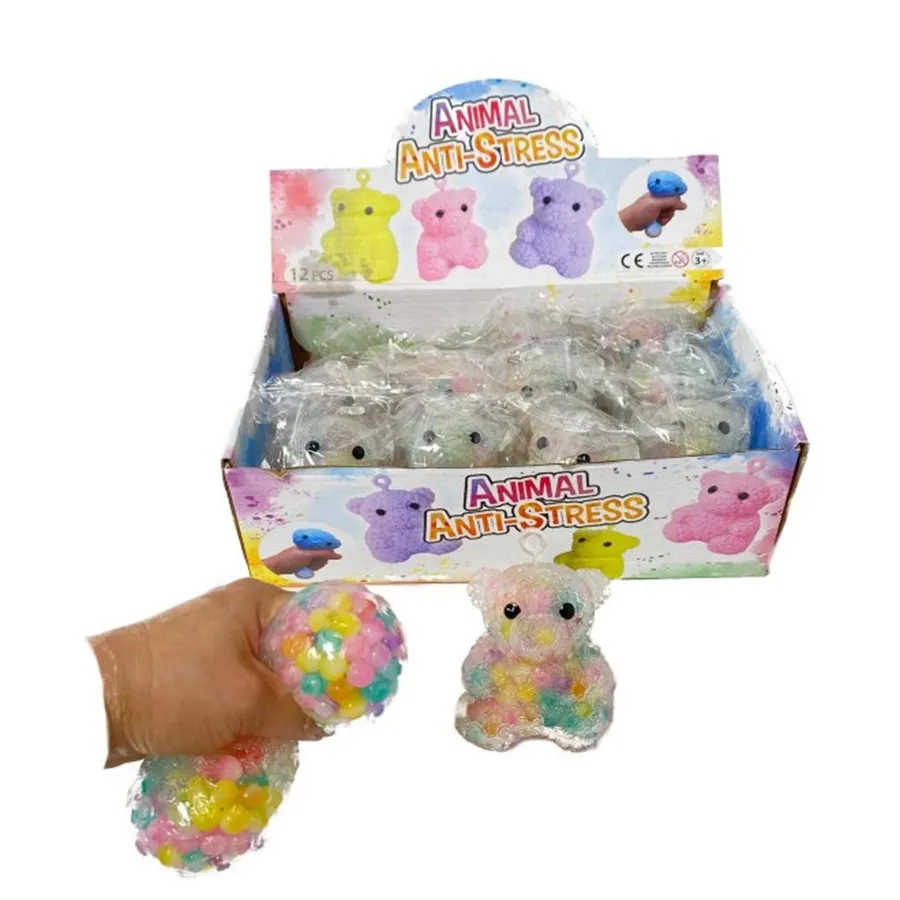 Keeraft Squishy Bear Water Beads Stress Keeraft Home Gifts — wholesale Fidgets & Sensory by the case