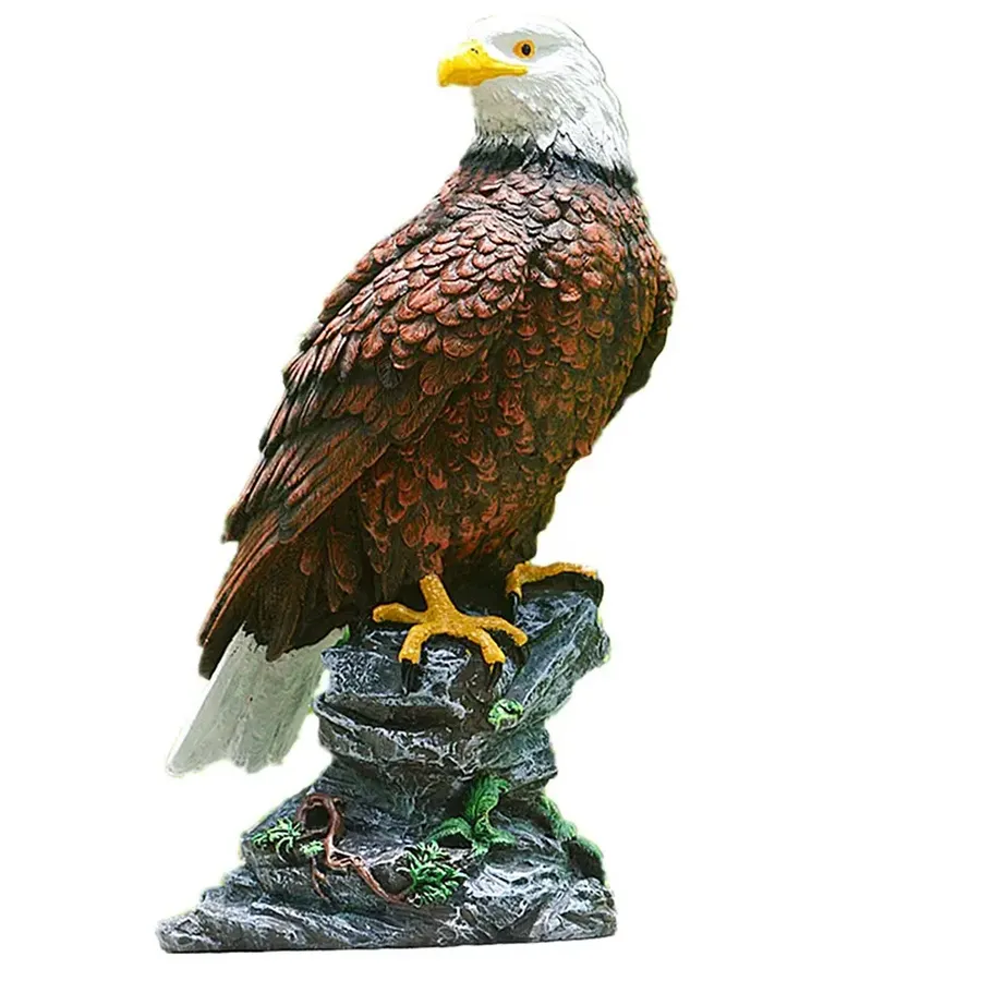 Resin Eagle Statue For Home Décor Home Décor — wholesale Home & Décor by the case