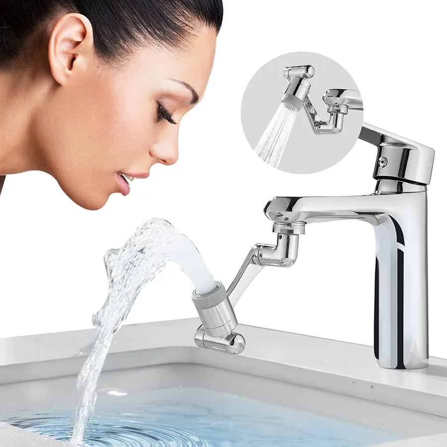 360° Swivel Faucet Extender Universal Fit | Kitchen Gadget — wholesale Kitchen & Drinkware by the case