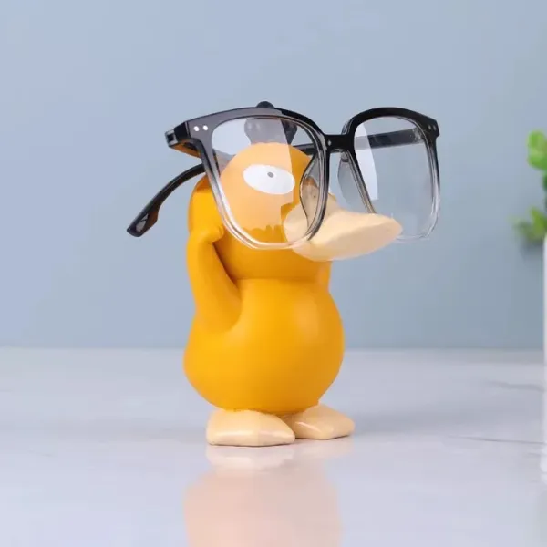 Cute Psyduck Glasses Stand – Anime Display Ornament Gift — wholesale Home & Décor by the case