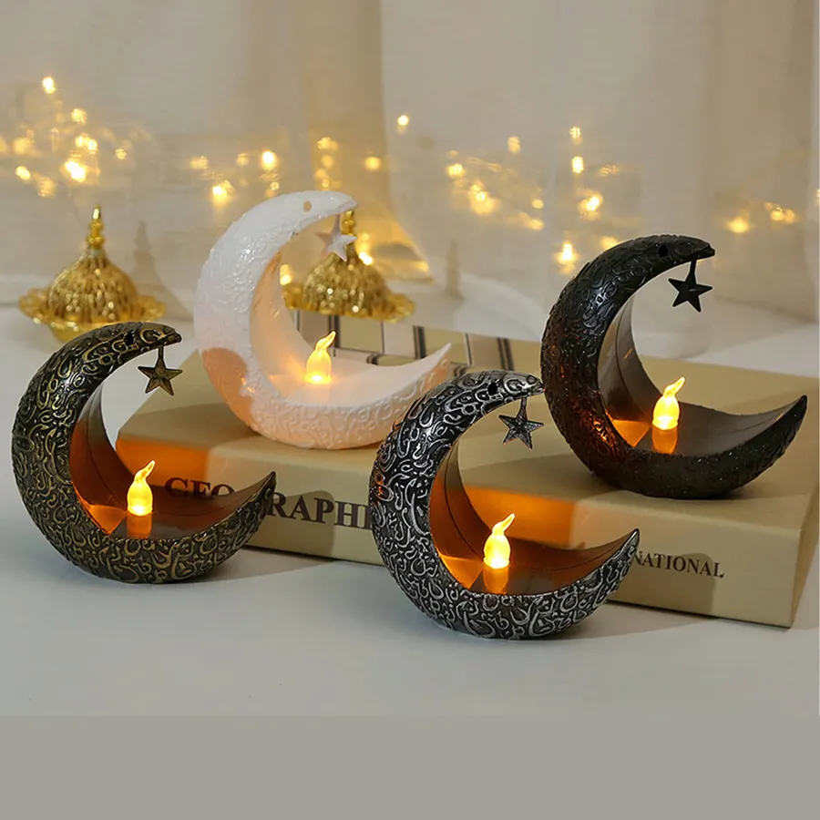 Decorative Moon & Star Hanging Lantern for Home — wholesale Home & Décor by the case