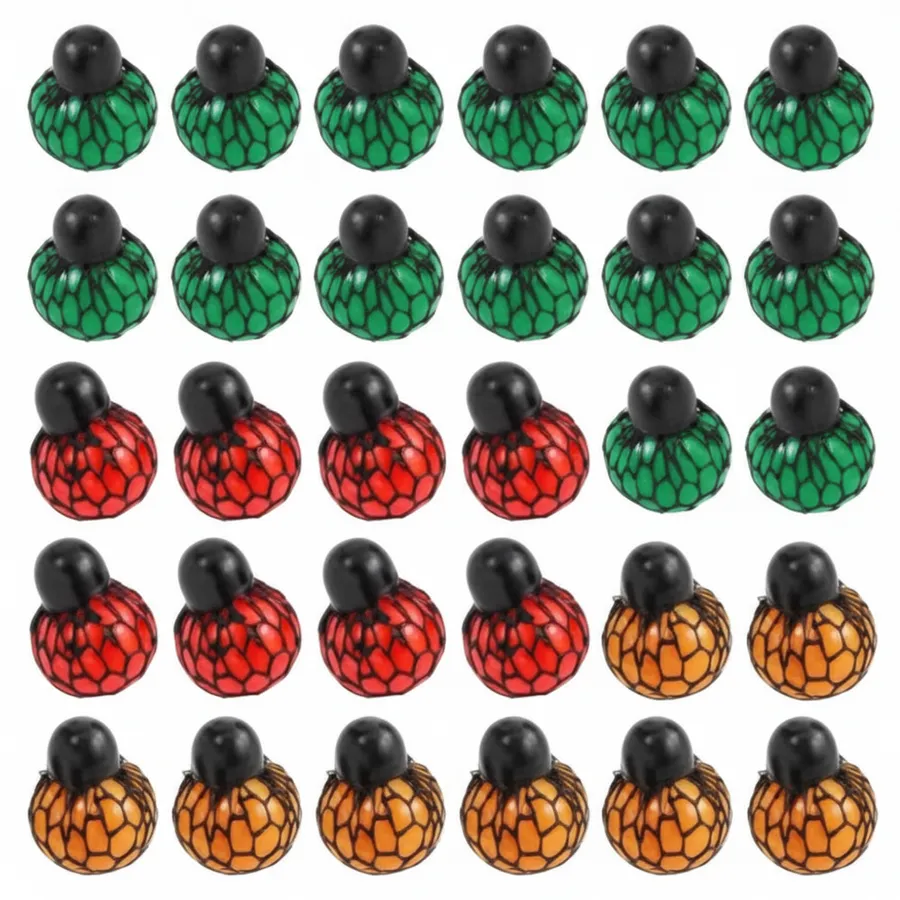 Mini Color-Changing Mesh Squishy Toys - Sensory Stress Ball Fidget — wholesale Fidgets & Sensory by the case