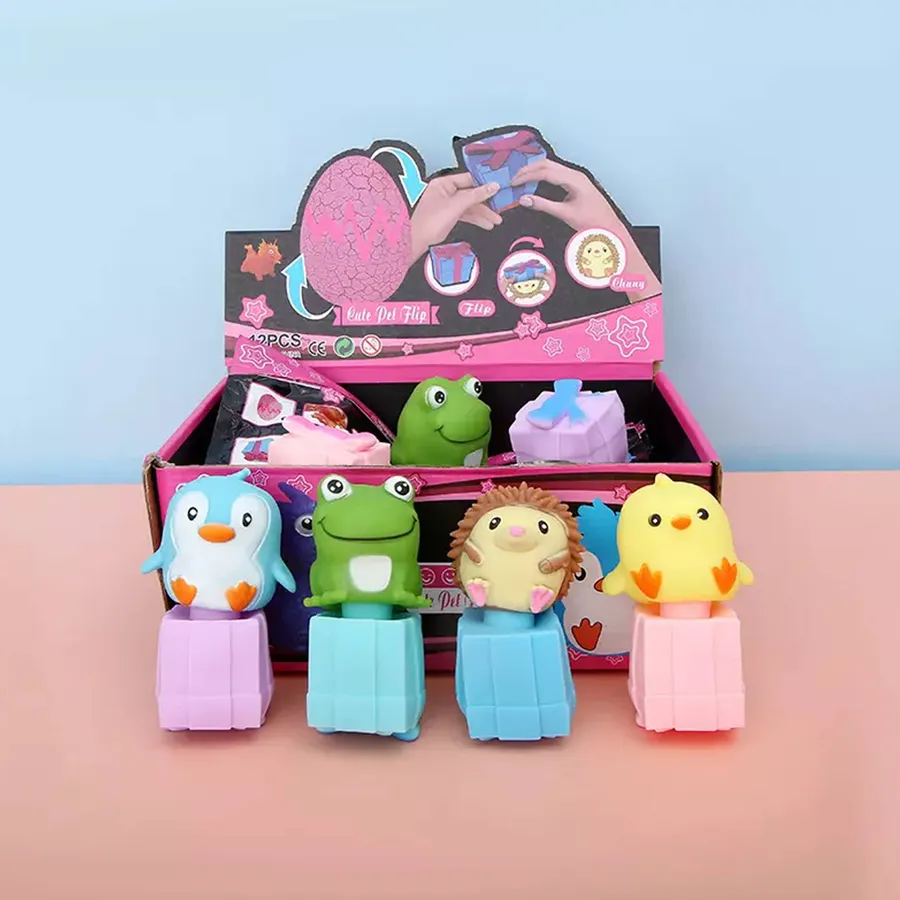 Squishy Toys Kids Reversible Animals Fidget and Sensory Toy — wholesale Fidgets & Sensory by the case