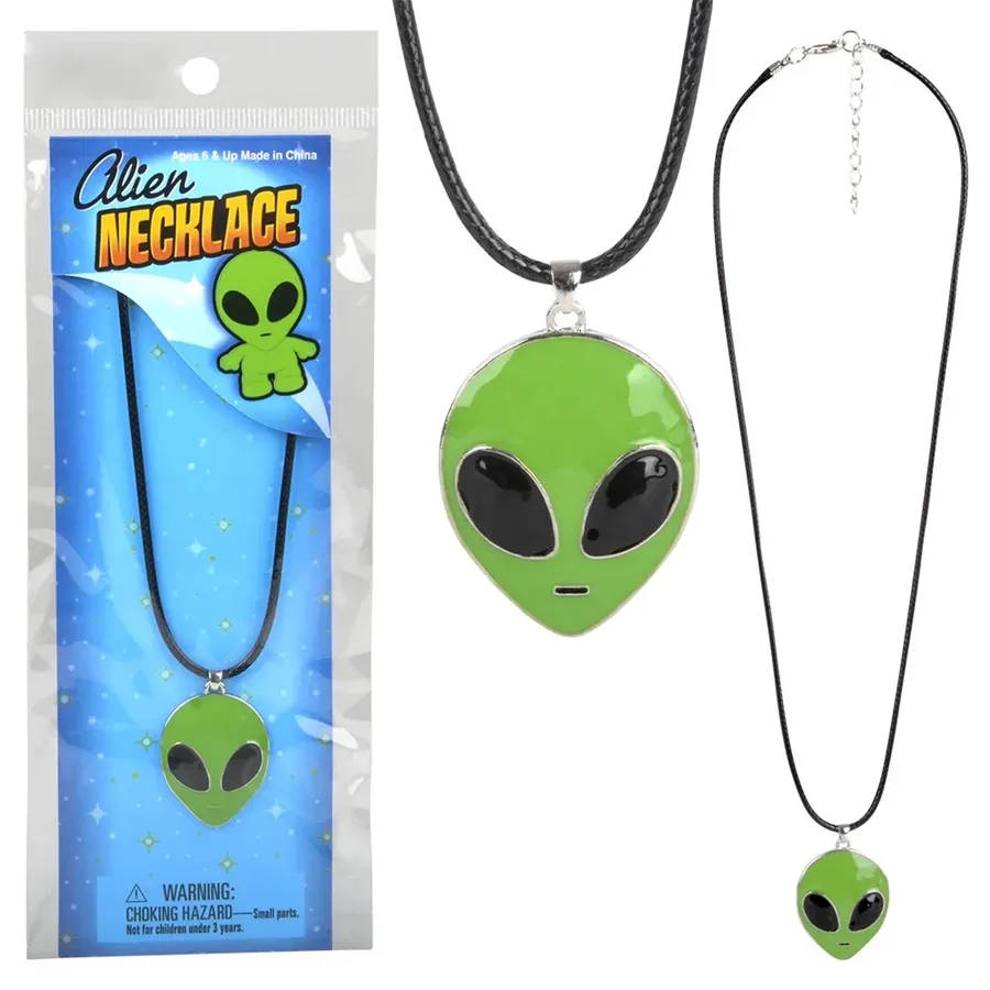 Alien Themed Necklace For Kids — wholesale Apparel & Accessories by the case