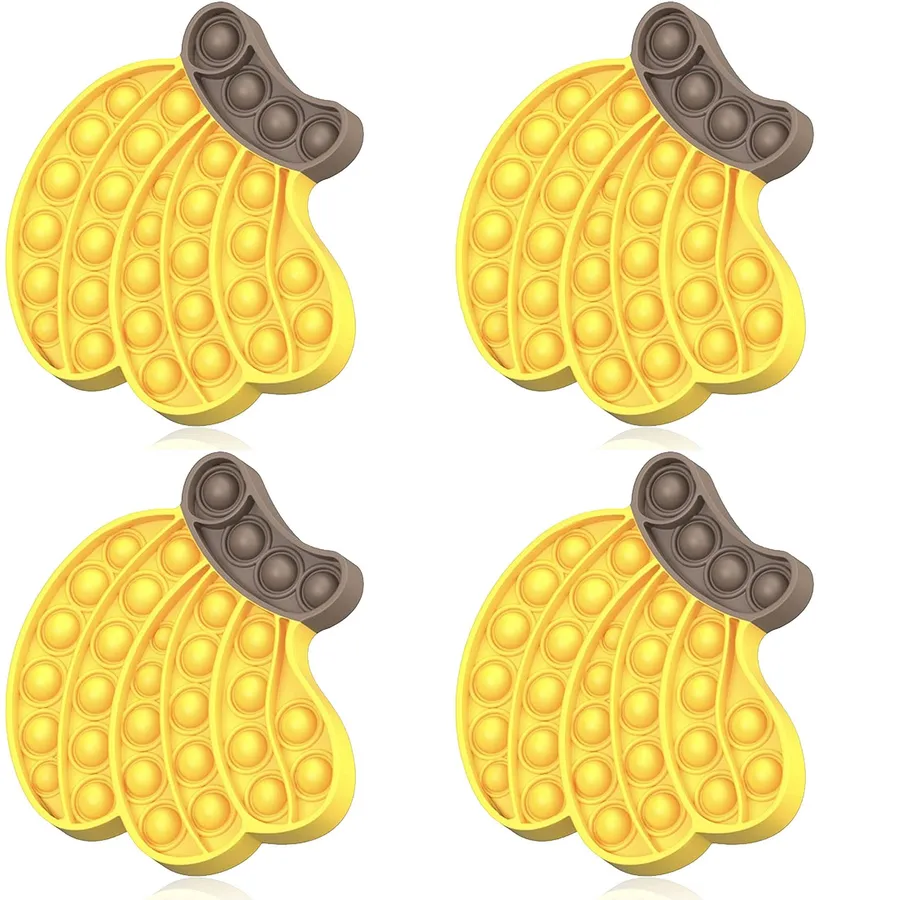 Yellow Banana Pop It Fidget Kids Toy — wholesale Fidgets & Sensory by the case