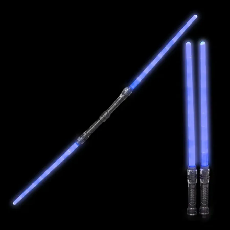 Super Bright Blue Light-Up Double Saber for Kids — wholesale Toys & Games by the case