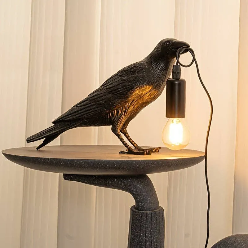 Gothic LED Crow Lamp For Home Décor — wholesale Home & Décor by the case
