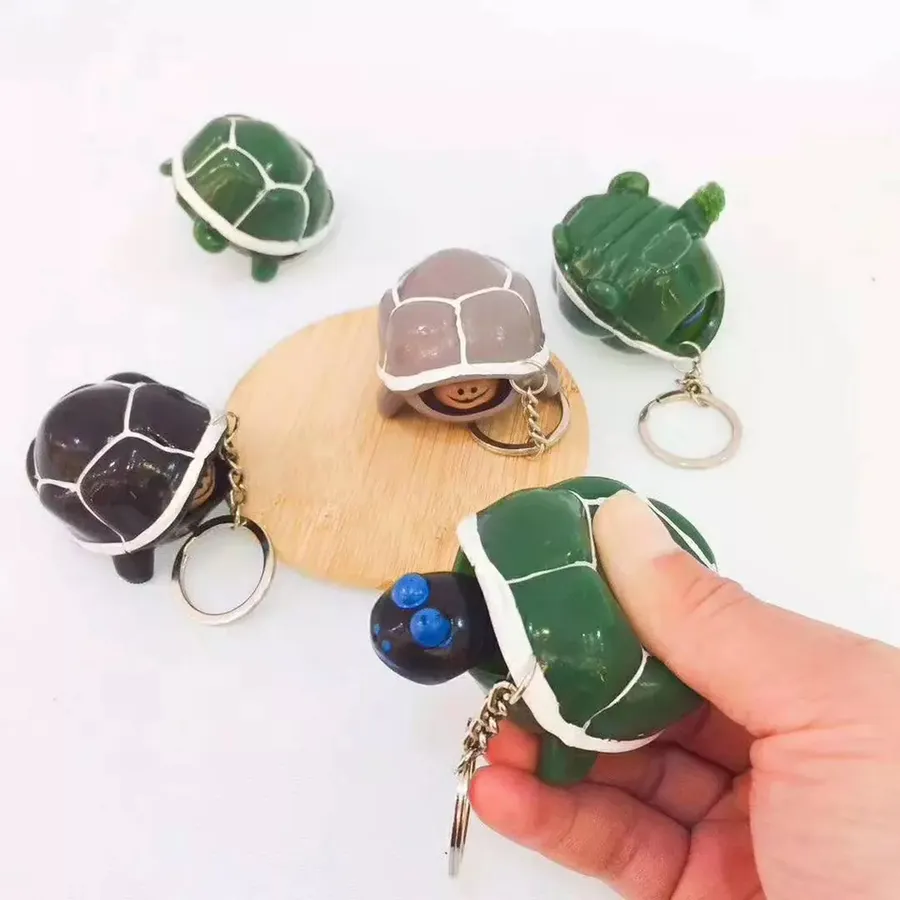 Turtle Pop-Out Fidget Back Pack Keychains — wholesale Fidgets & Sensory by the case