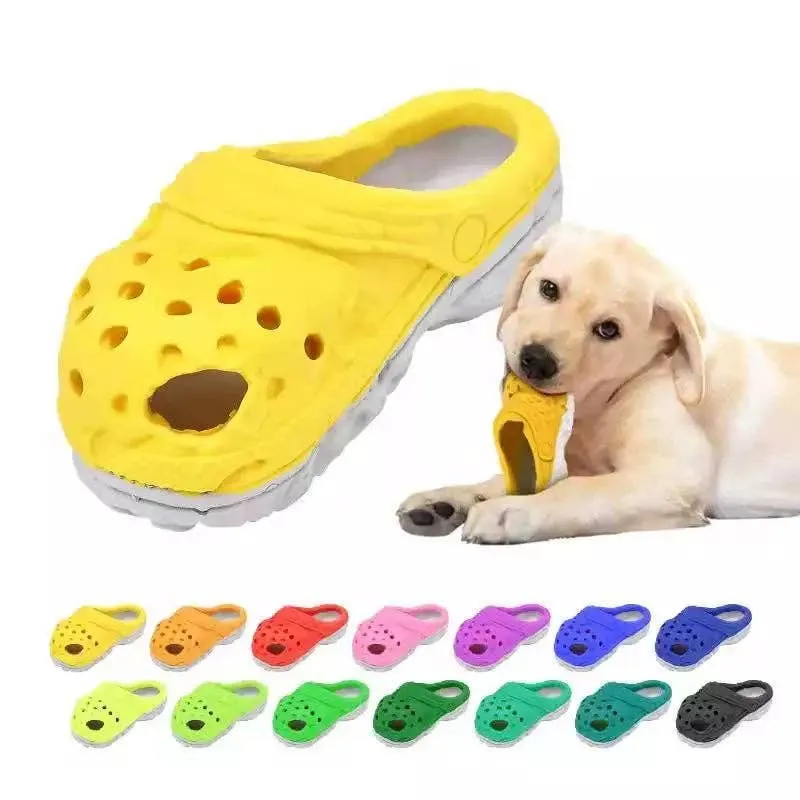 Dog Chew Toy, Durable Rubber Slipper Toy In Bulk — wholesale Pet by the case