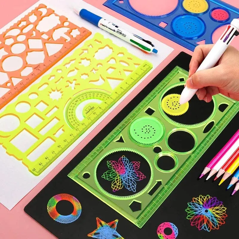 Spirograph Drawing Stencils Art Crafts Toy in bulk — wholesale Toys & Games by the case