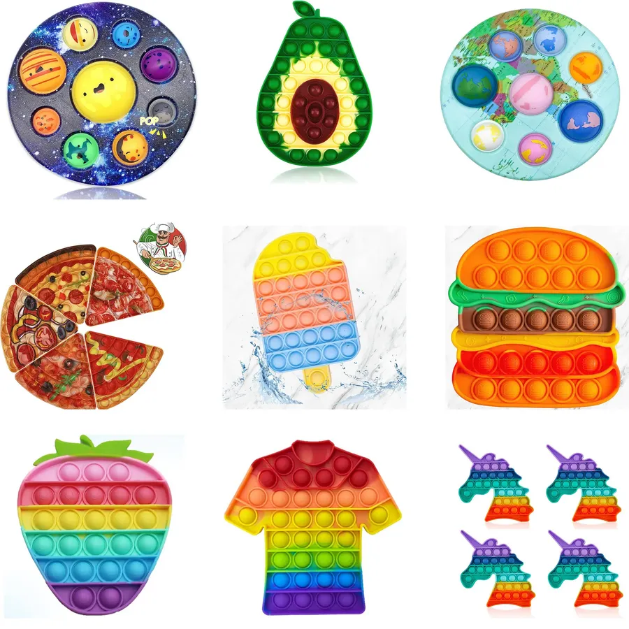 Pop It Mix Fidget Kids Toys | Assorted — wholesale Fidgets & Sensory by the case