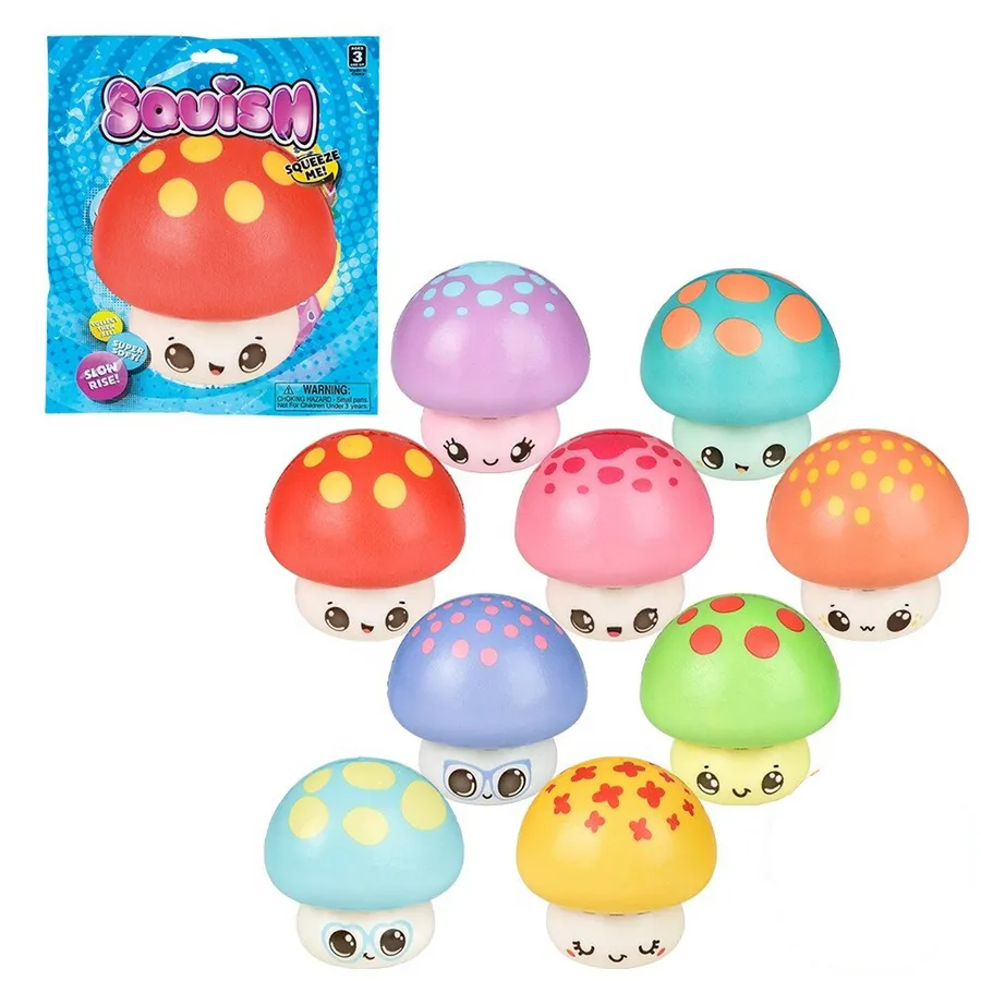 Squishy Mushroom Kids Toy For — wholesale Plush & Squishies by the case
