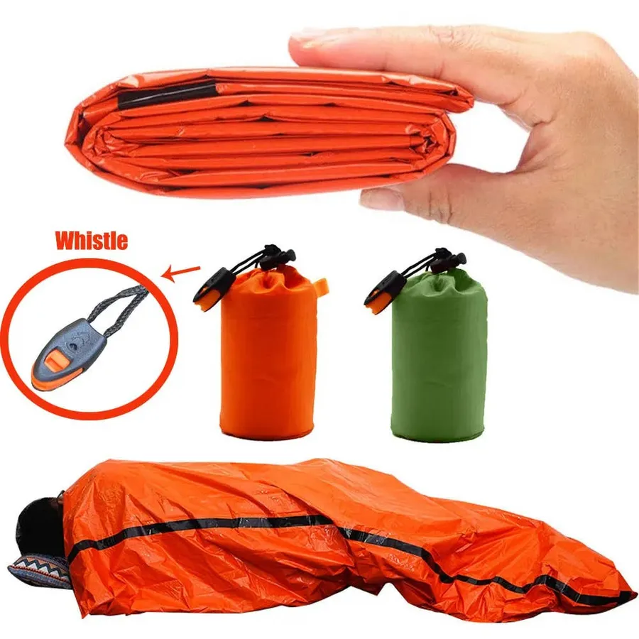 Compact Emergency Sleeping Bag | Survival Gear — wholesale Bags & Backpacks by the case