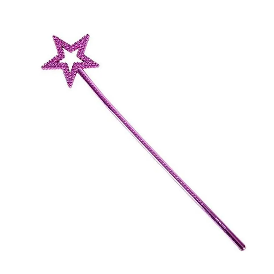 Metallic Star Wands - Assorted Colors (M Keeraft Home Gifts — wholesale Toys & Games by the case
