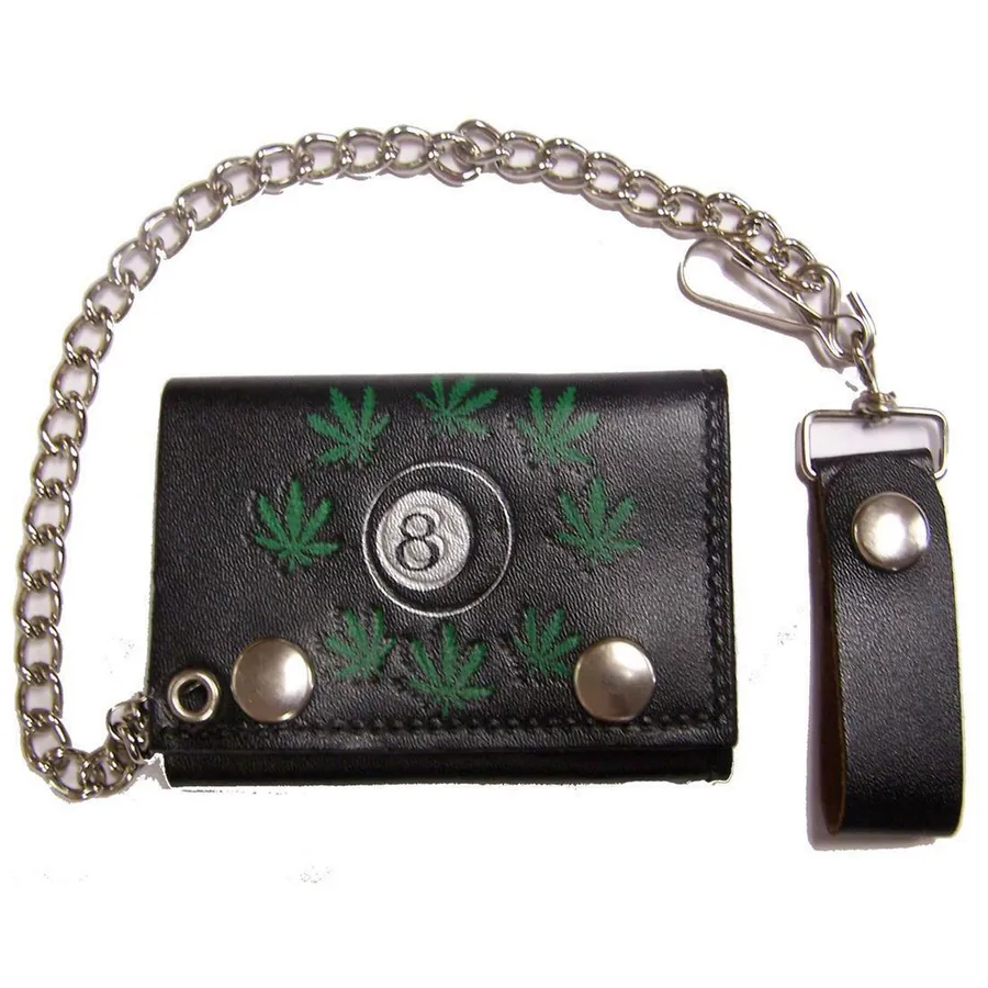 Leather Tri-Fold Men Wallets — wholesale Bags & Backpacks by the case