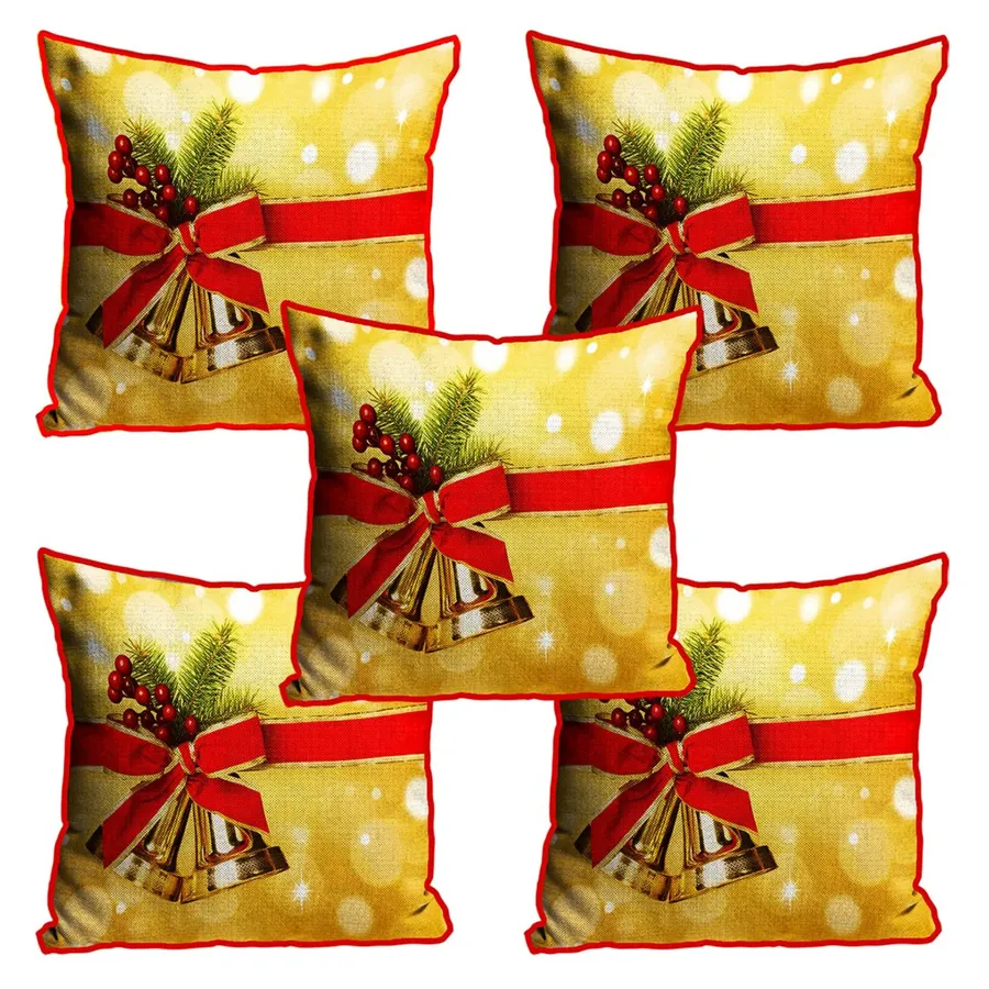 5Pcs Merry Home Decore's Cushion Cover — wholesale Home & Décor by the case