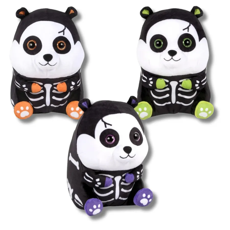 Soft Plush Skeleton Panda Kids Toy - Assorted — wholesale Plush & Squishies by the case