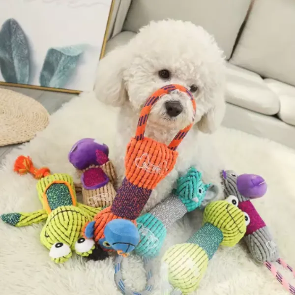 Animal Dog Toy – Bite-Resistant Squeaky Chew — wholesale Pet by the case