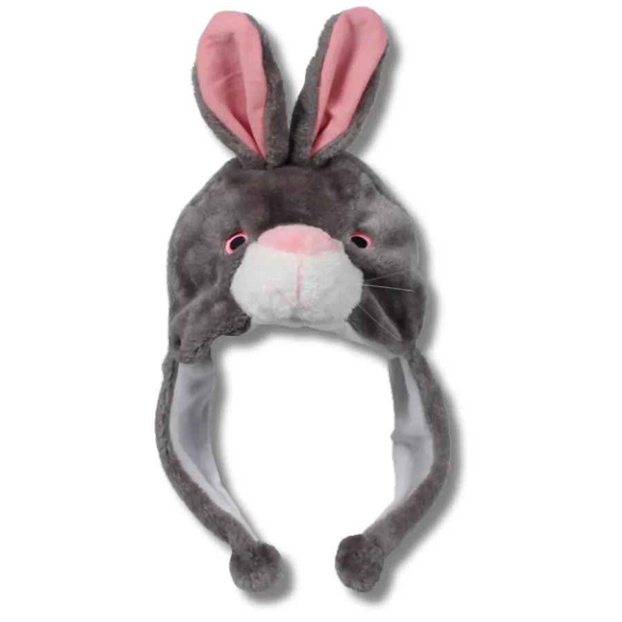 Plush Stuffed Bunny Hat For Kids — wholesale Plush & Squishies by the case
