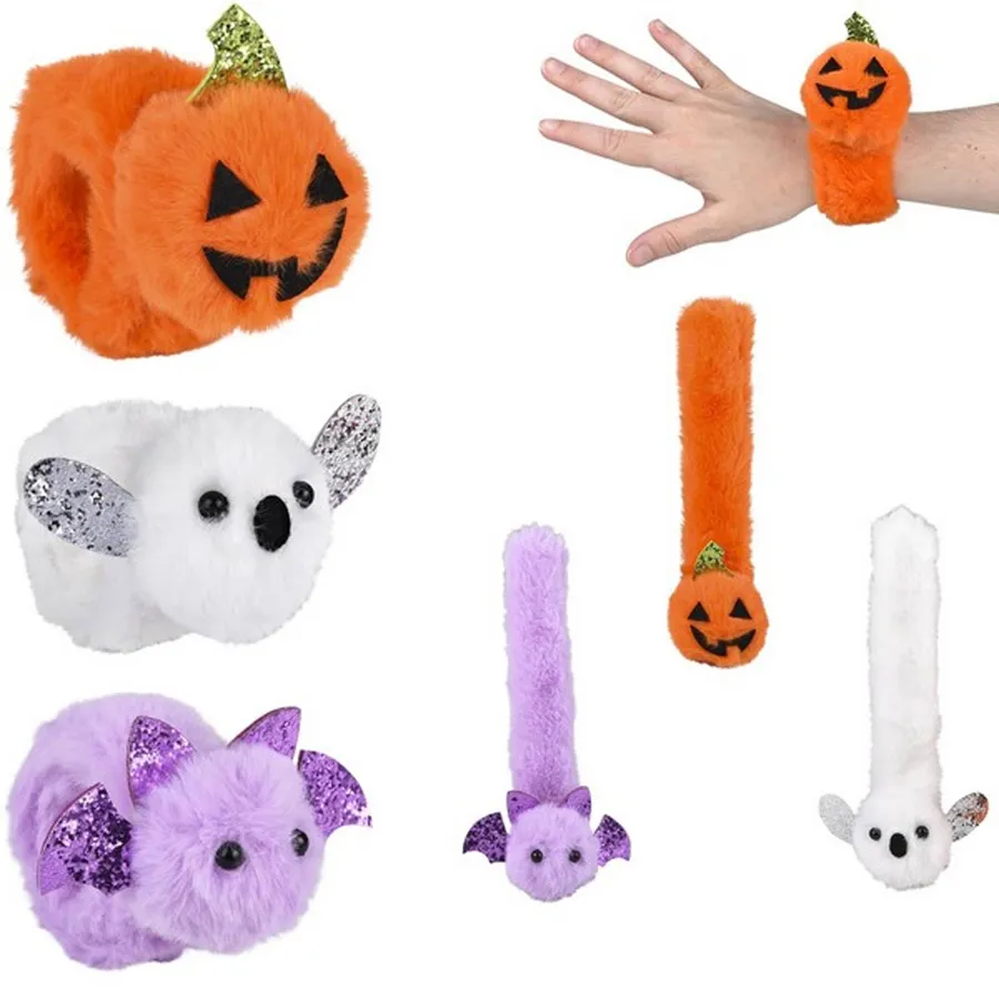 Plush Slap Bracelet | Assorted | 8"inch | Dozen — wholesale Plush & Squishies by the case