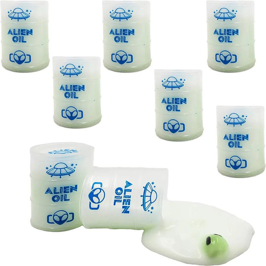 Glow in the Dark Alien Oil Slime — wholesale Fidgets & Sensory by the case