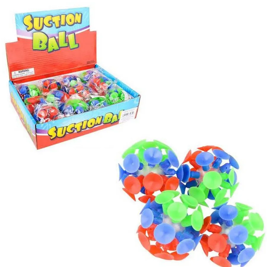 Suction Ball Stocking Stuffer Fidget Kids Toys — wholesale Fidgets & Sensory by the case