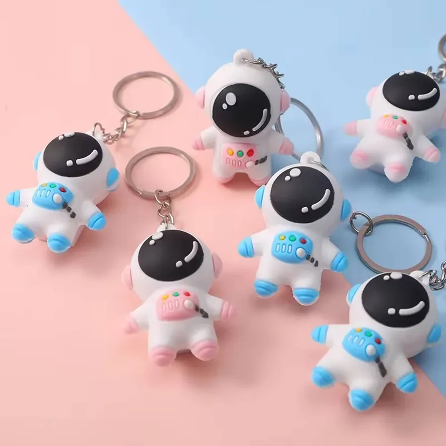 Astronaut Cute Lovely Pendant Keychain Toy - Assorted — wholesale Keychains & Charms by the case