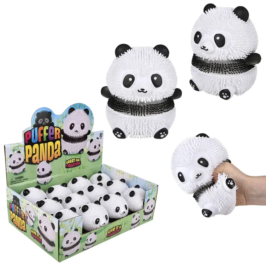 Squishy Puffer Panda Kids Toy — wholesale Plush & Squishies by the case