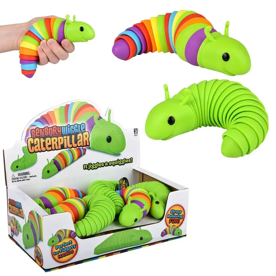 Colorful Wiggle Sensory Fidget Kids Toys — wholesale Fidgets & Sensory by the case