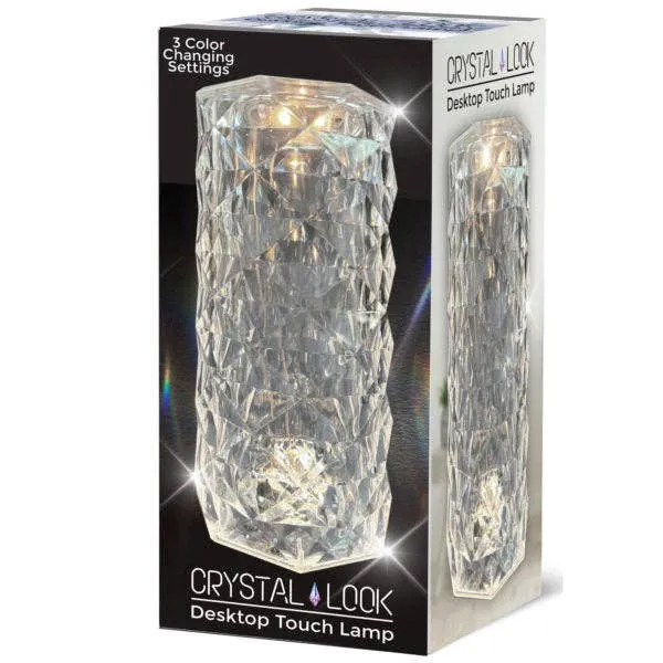 USB Powered Crystal-Look LED Desktop Touch Lamp MOQ-6Pcs, 5.6$/Pc — wholesale Tech & Gadgets by the case