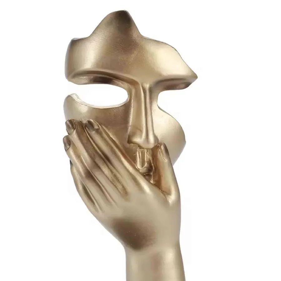 Human Face Statue For Home Décor — wholesale Home & Décor by the case