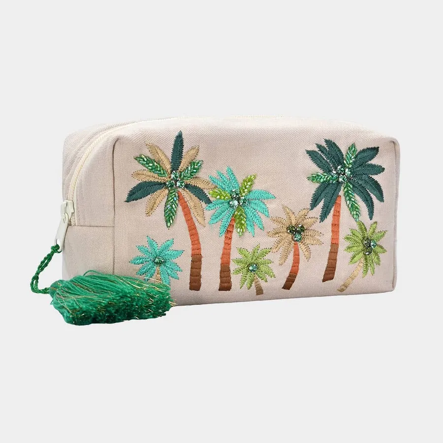 Easter Pointed Palm Tree Pouch Bag For Women — wholesale Seasonal & Holiday by the case