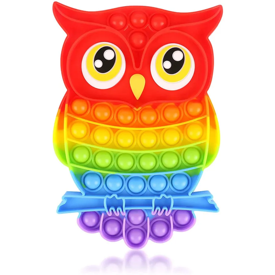 Pop It Owl Fidget Kids Toy — wholesale Fidgets & Sensory by the case