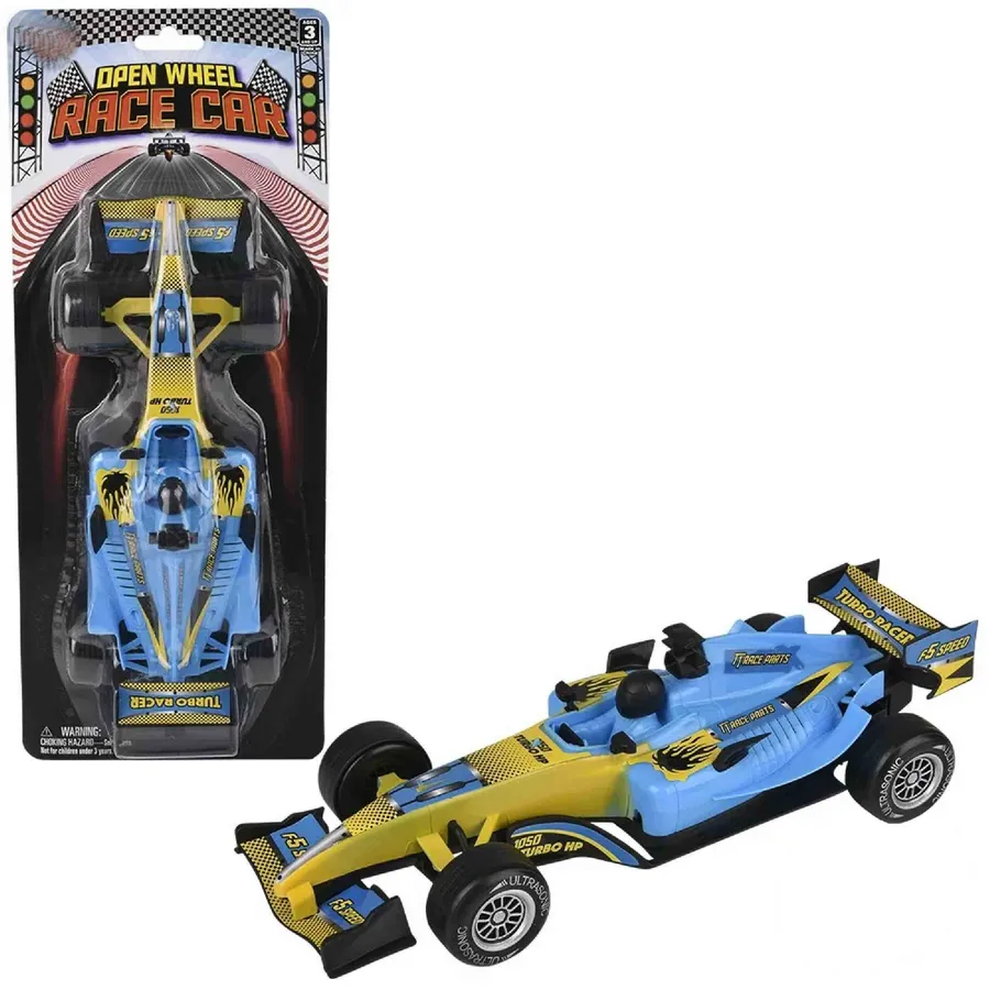 Open Wheel Racer Car Toy - Bulk Pocket-Sized Travel Toy & Classroom Reward for Toy Stores — wholesale Toys & Games by the case
