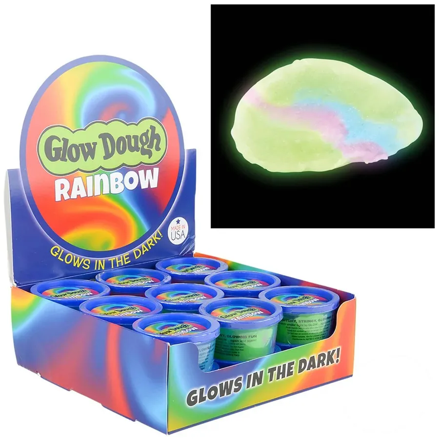 Rainbow LightUp Dough Ball For — wholesale Toys & Games by the case