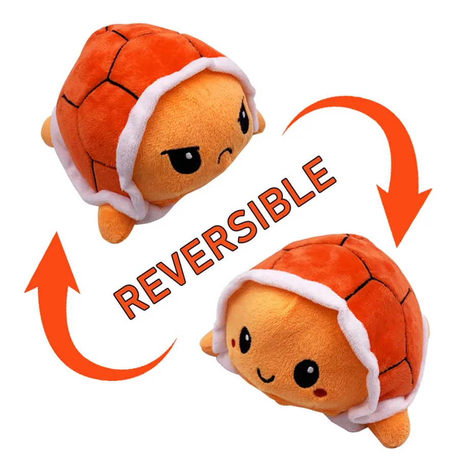Reversible Turtle Plush Toys In Bulk — wholesale Plush & Squishies by the case