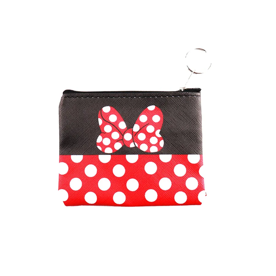 Stylish Polka Dot Pattern Bow Theme Women's Coin Purses — wholesale Bags & Backpacks by the case