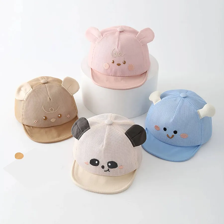 Cute Cartoon Patterned Cap For Kids - Assorted — wholesale Apparel & Accessories by the case