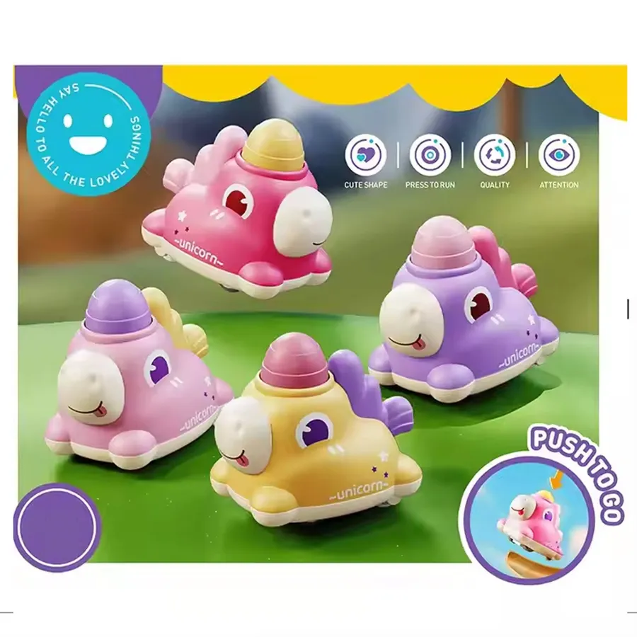 Press Unicorn Animal Kids Toy For Kids - Assorted — wholesale Toys & Games by the case