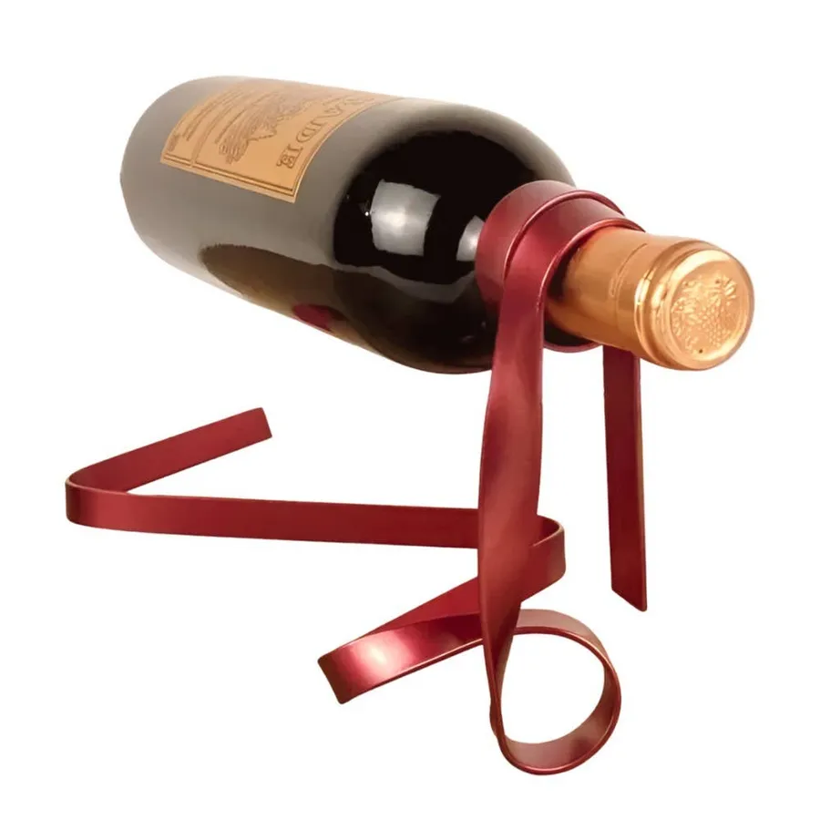Floating Ribbon Wine Holder — Gullee Gadgets Display — wholesale Kitchen & Drinkware by the case