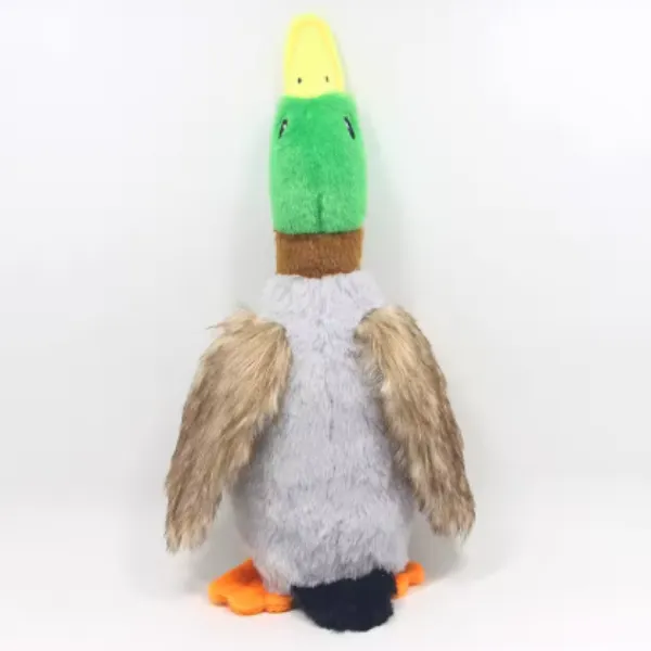 Plush Duck Squeaky Dog Toy – Chew Rope Cleaning Toy — wholesale Plush & Squishies by the case
