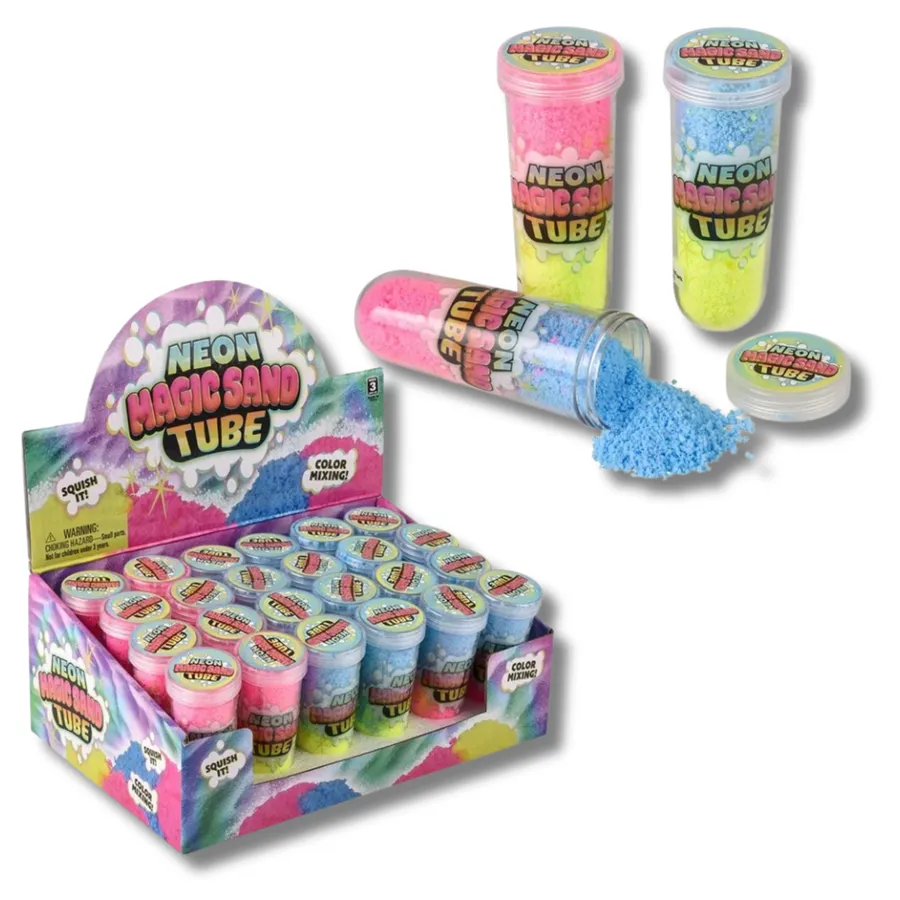 Magic Soft Putty Tube Toy For Kids - Assorted — wholesale Fidgets & Sensory by the case