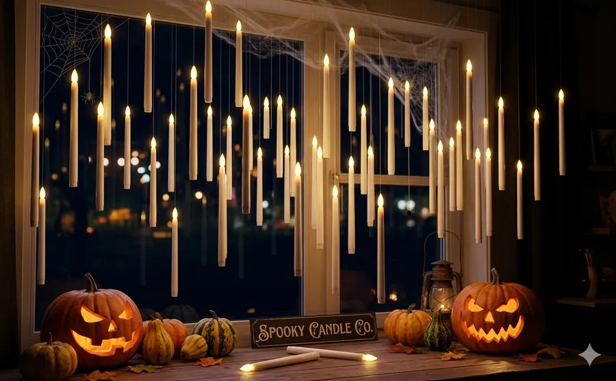 Floating LED Candles Set – Magic Wand Remote Decor — wholesale Home & Décor by the case