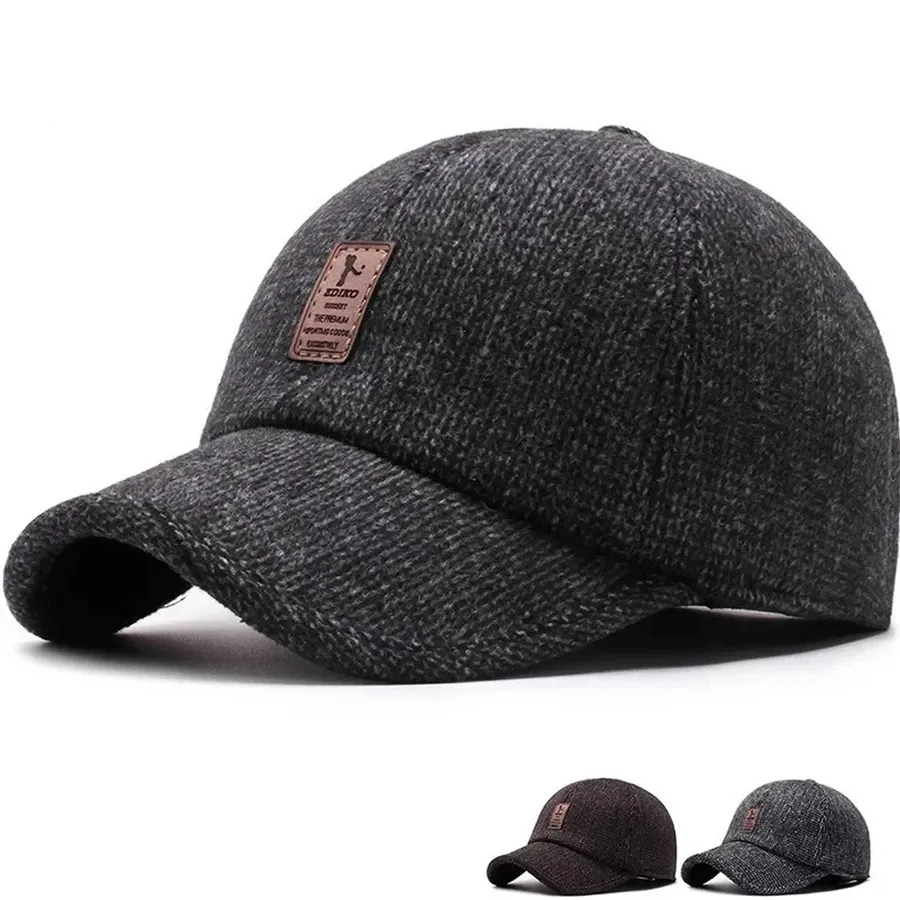 Woolen Knitted Baseball Unisex Cap - Assorted — wholesale Apparel & Accessories by the case
