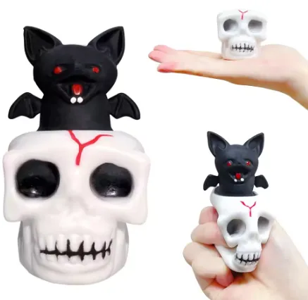 Squishy In Bulk Skull Stress Balls – Fidget Toy — wholesale Fidgets & Sensory by the case