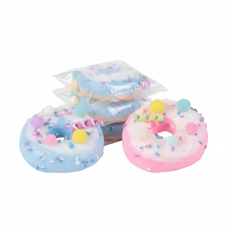 3.25-Inch Pick and Pull Fidget Donut - Tactile Squishy Sensory Toy — wholesale Fidgets & Sensory by the case
