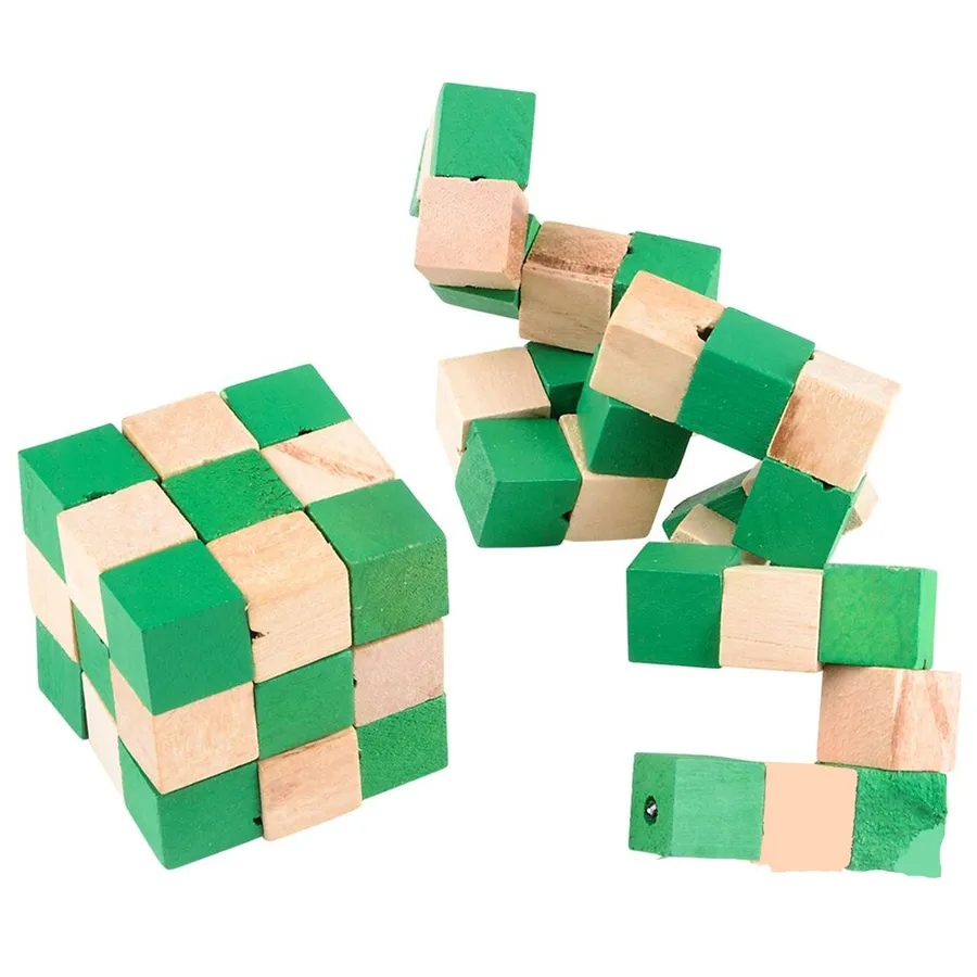 Wooden Magic Puzzle Cube Educational Toy — wholesale Toys & Games by the case